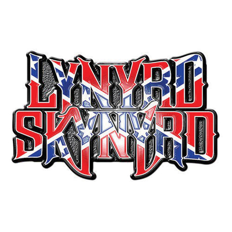 Lynyrd Skynyrd - Flag Logo Lapel Pin Badge (UK Import)