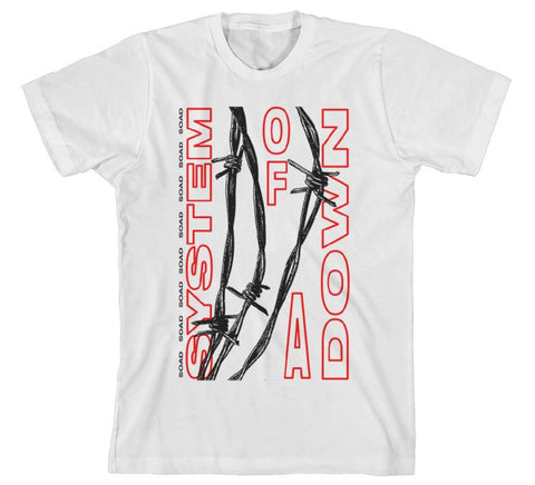 System Of A Down - Barbed Wire T-Shirt