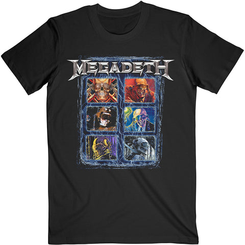 Megadeth - Vic Head Grid - T-Shirt (UK Import)