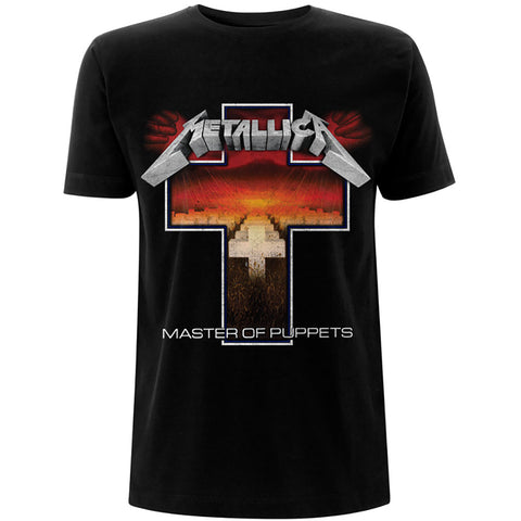 Metallica - Master Of Puppets Cross T-Shirt (UK Import)