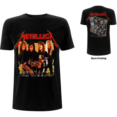Metallica - Garage Photo Yellow T-Shirt (UK Import)