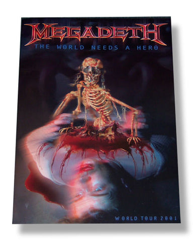 Megadeth - The World Needs A Hero Tour Book