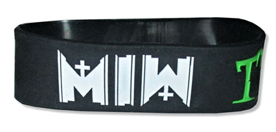 Motionless In White - Haunted Rubber Bracelet Wristband
