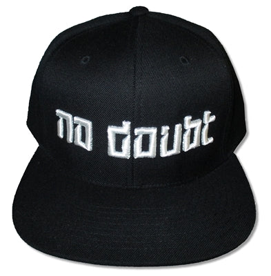 No Doubt - White Logo Adjustable Hat