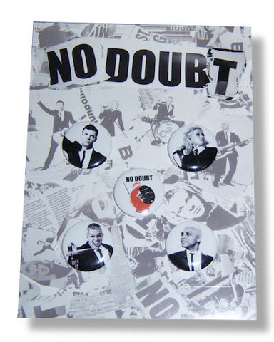 No Doubt - Button Set