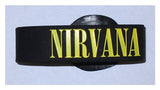 Nirvana - Smiley Face Rubber Bracelet Wristband
