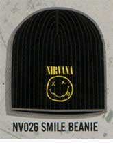 Nirvana - Black Yellow Smile Beanie