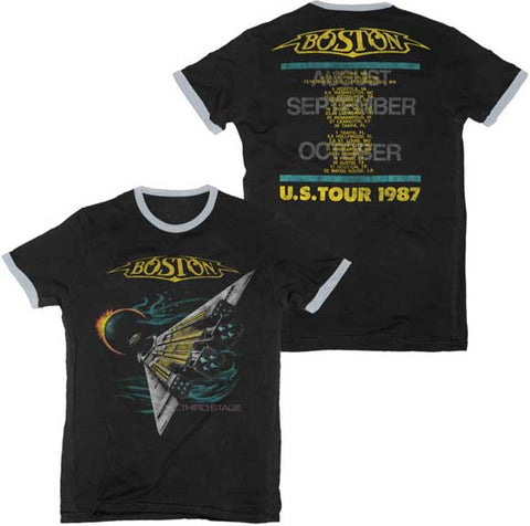 Boston - US Tour Ringer T-Shirt