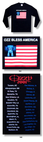 Ozzy Osbourne - Ozz Bless America Longsleeve Tee