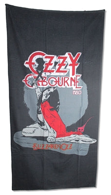 Ozzy Osbourne - Blizzard Of Ozz Beach Towel