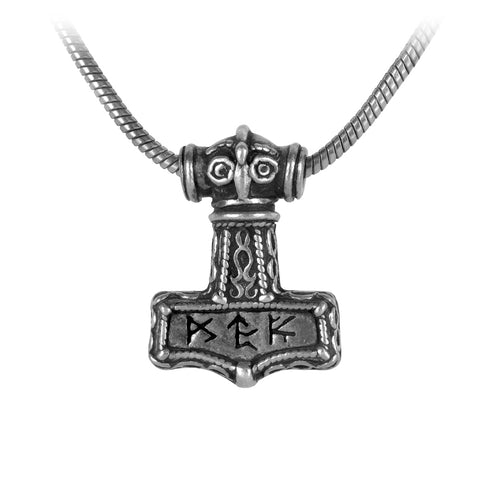 Bindrune Hammer Pendant Necklace (UK Import)