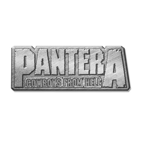 Pantera - Cowboys From Hell Logo Lapel Pin Badge (UK Import)