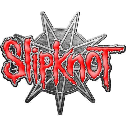 Slipknot - 9 Pointed Star Lapel Pin Badge (UK Import)