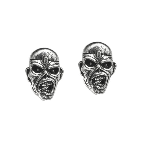 Iron Maiden - POM Studs Ear Rings (UK Import)