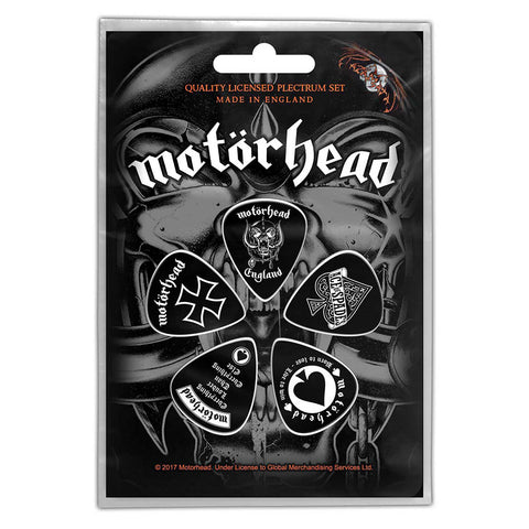 Motorhead - Guitar Pick Set - 5 Picks - UK Import - Licensed New In Pack