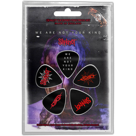 Slipknot - Guitar Pick Set - 5 Picks - UK Import - Licensed New In Pack