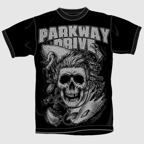 Parkway Drive - Surfer Skull T-Shirt