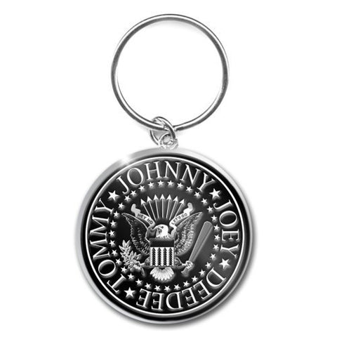 Ramones - Presidential Seal Metal Logo Keychain (UK Import)