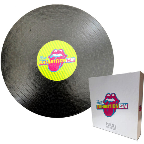 Rolling Stones - Exhibitionism Round - 500pc - Boxed-UK Import-Puzzle