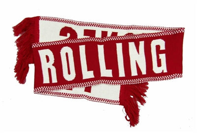 Rolling Stones - Red & White - Scarf