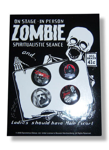 Rob Zombie - Button Set