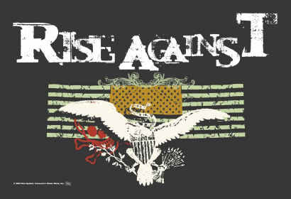 Rise Against - Eagle Poster Flag
