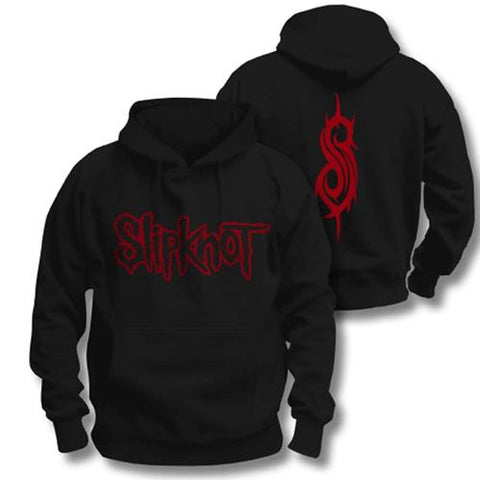 Slipknot - Logo Back Print Pullover Hoodie (UK Import)