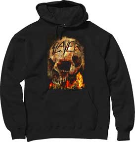 Slayer - Fire Skull Hoodie