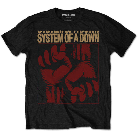 System Of A Down - Fisticuffs T-Shirt (UK Import)