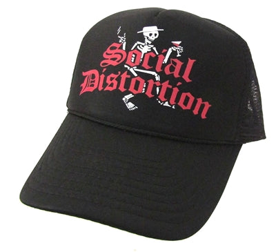 Social Distortion - Skelly Trucker Hat