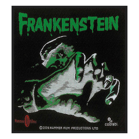 Frankenstein - Patch - Woven - UK Import - Hammer Films - Collector's Patch