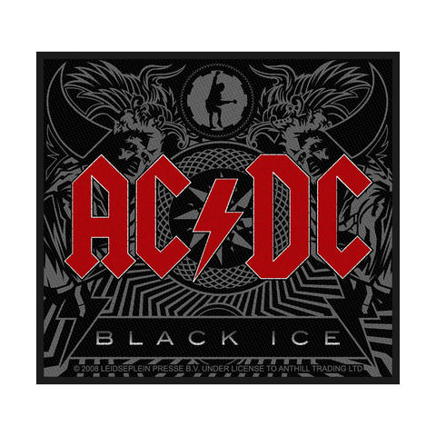 AC/DC - Patch - Woven - UK Import - Black Ice - Collector's Patch