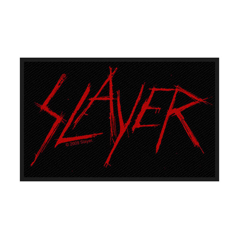 Slayer - Patch - Woven - UK Import - Scratched Logo - Collector's Patch