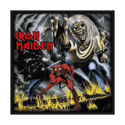 Iron Maiden - Patch - Woven - UK Import - Number Beast - Collector's Patch