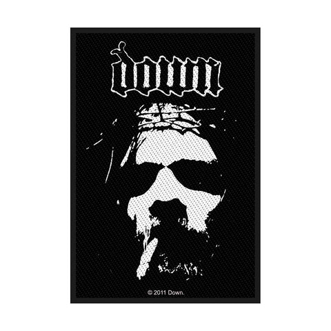 Down - Patch - Woven - UK Import - Face Logo - Collector's Patch