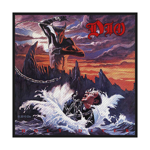 Dio - Patch - Woven - UK Import - Holy Diver - Collector's Patch