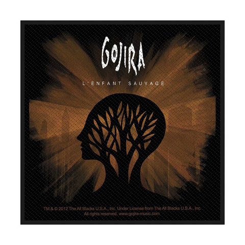 Gojira - Patch - Woven - UK Import - L'enfant Sauvage - Collector's Patch
