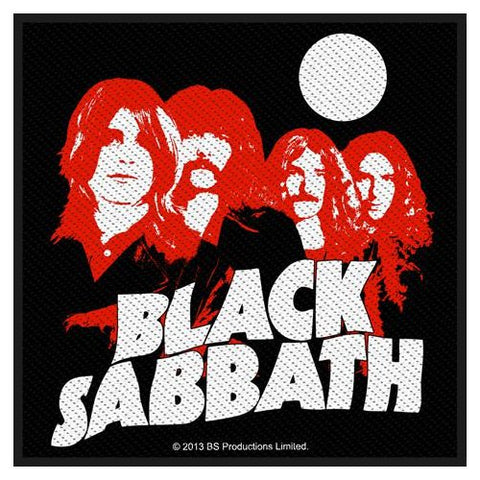 Black Sabbath - Red Portraits Patch (UK Import)