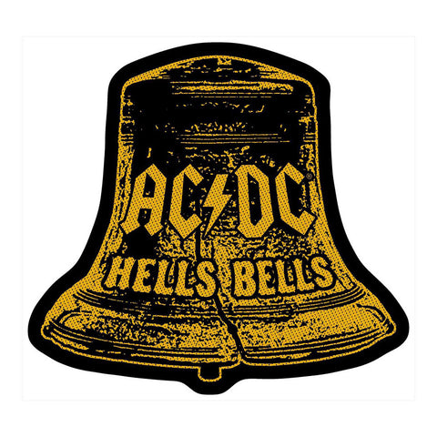AC/DC - Patch - Woven - UK Import - Hells Bells Cut Out - Collector's Patch