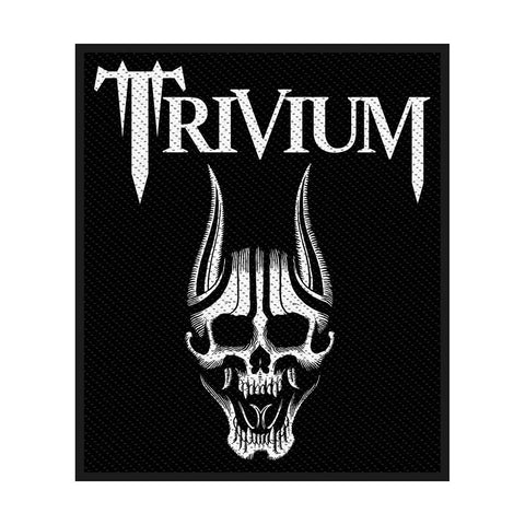 Trivium - Patch - Woven - UK Import - Collector's Patch - Skull