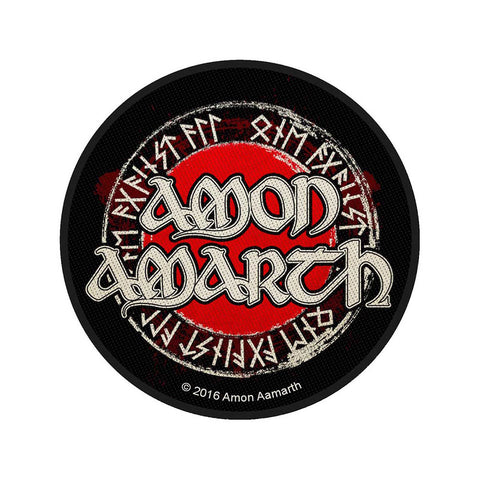 Amon Amarth - Patch - Woven - UK Import - Logo Circular - Collector's Patch