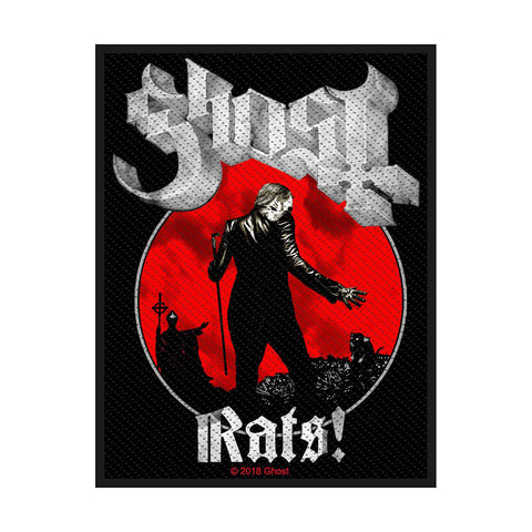 Ghost - Patch - Woven - UK Import - Rats - Collector's Patch