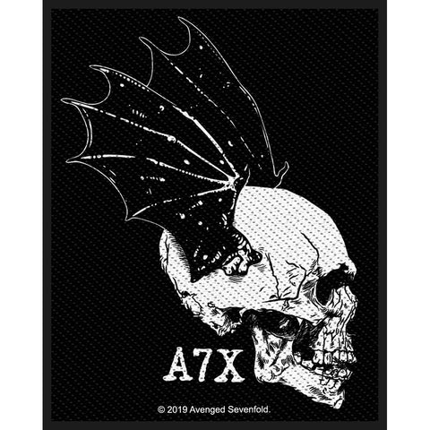 Avenged Sevenfold - Patch - Woven - UK Import - Skull Profile - Collector's Patch