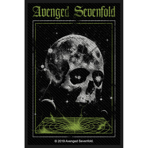 Avenged Sevenfold - Patch - Woven - UK Import - Vortex Skull - Collector's Patch