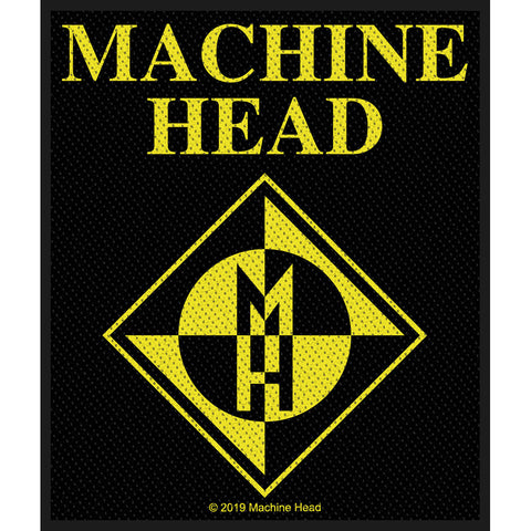 Machine Head - Patch - Woven - UK Import - Diamond Logo - Collector's Patch