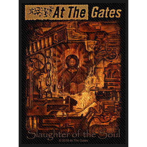 At The Gates - Patch - Woven - UK Import - Slaughter of the Soul