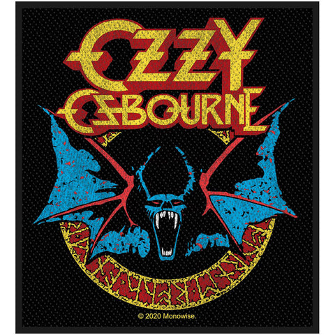 Ozzy Osbourne - Woven - UK Import - Bat - Collector's Patch