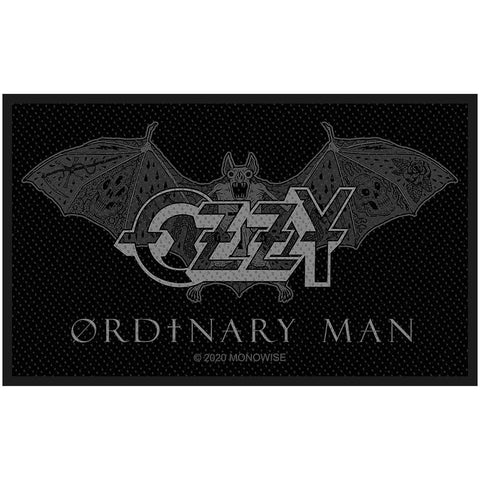 Ozzy Osbourne - Woven - UK Import - Ordinary Man - Collector's Patch