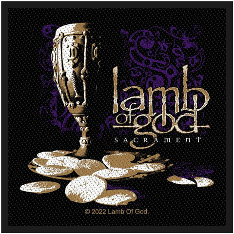 Lamb Of God - Patch - Woven - Sacrament-Collector's Patch-UK Import