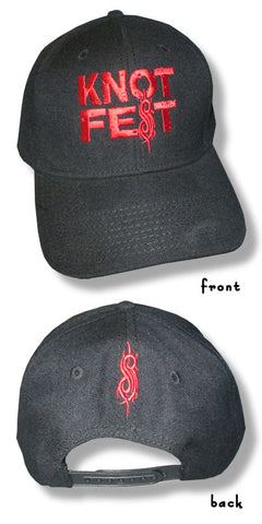 Slipknot - Knotfest Red Logo Hat